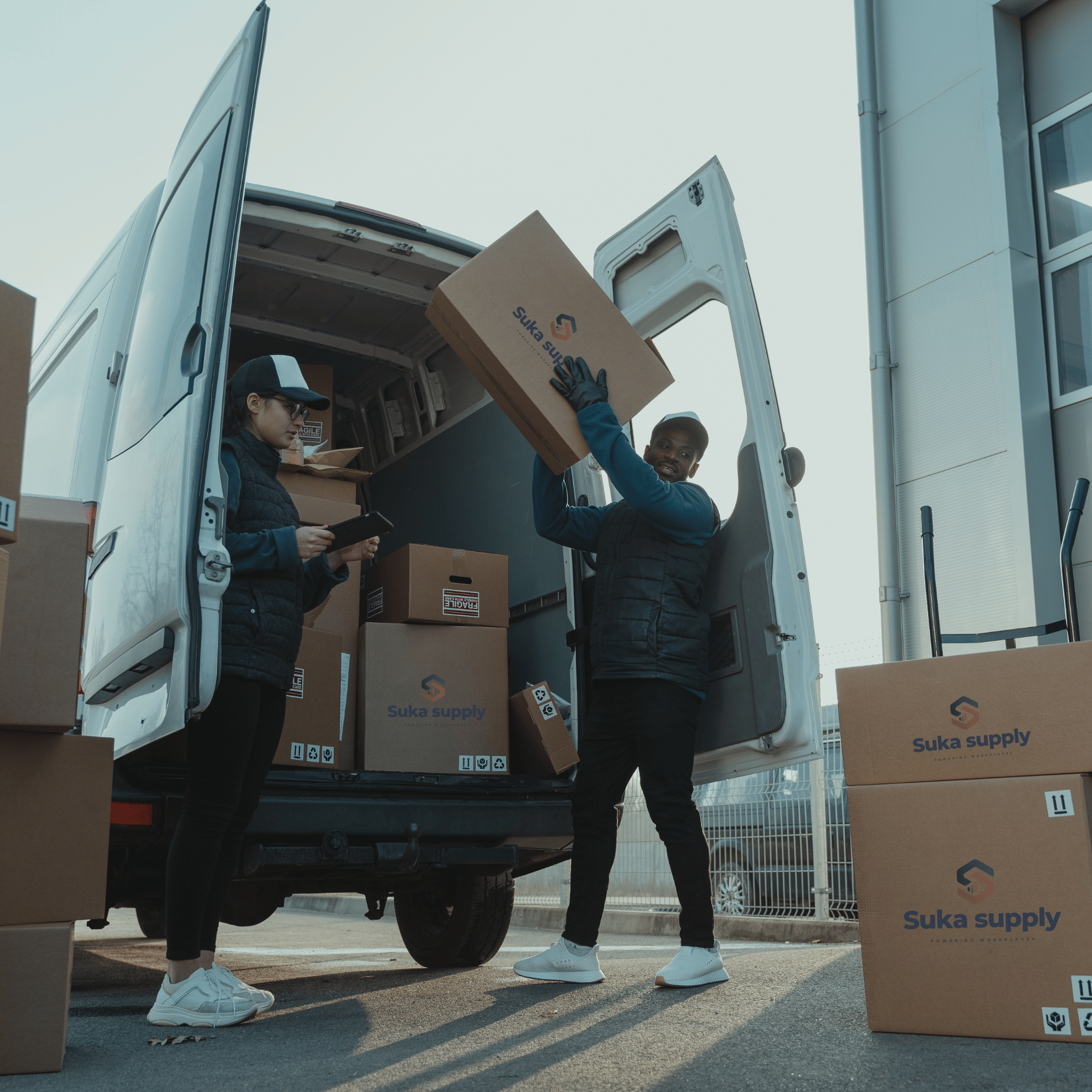Preparación de productos para un pedido corporativo
