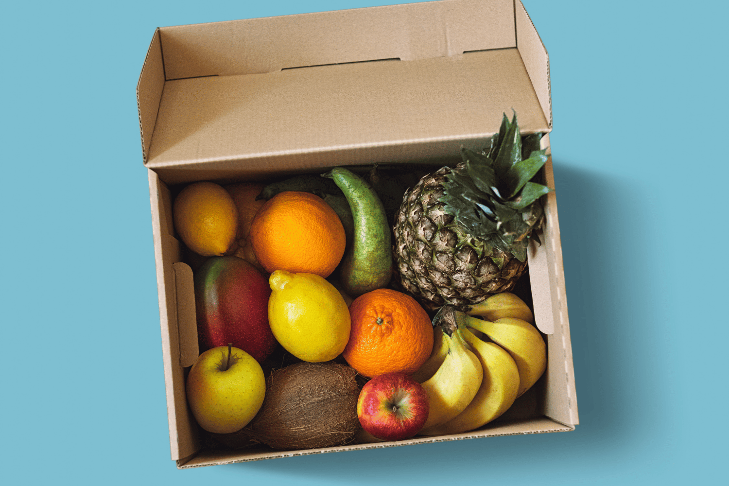 Preparación de fruta para entrega corporativa