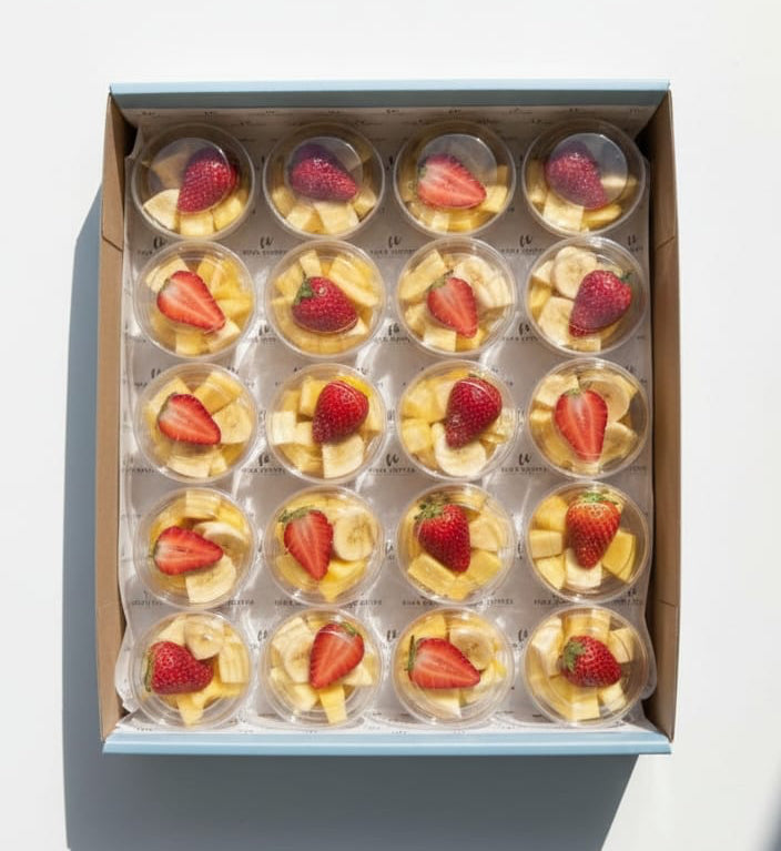 Cup de Fruta Picada de Estación – 50 g aprox. - caja de 20 unidades