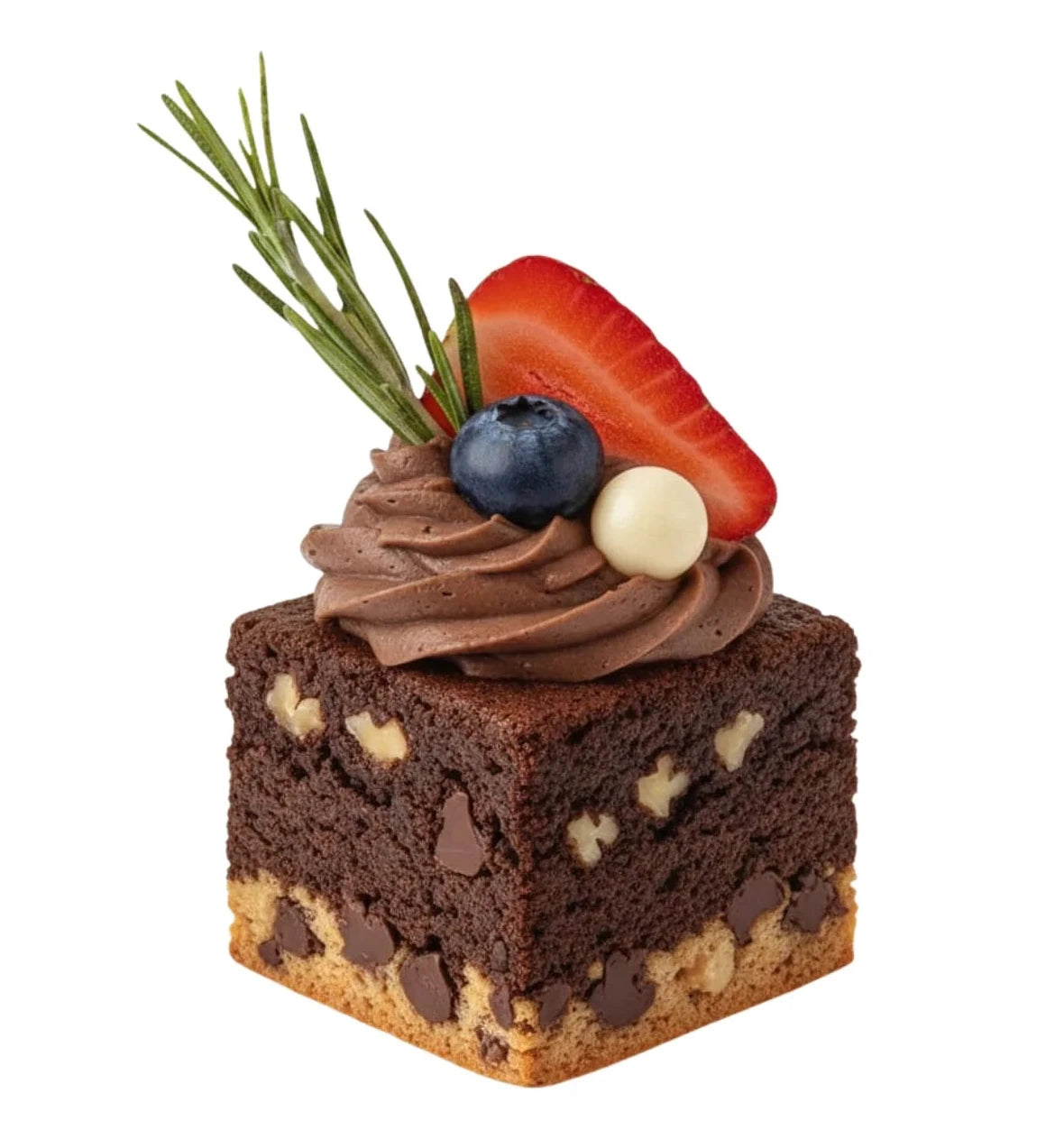Caja de 20 trozos de brookie artesanal
