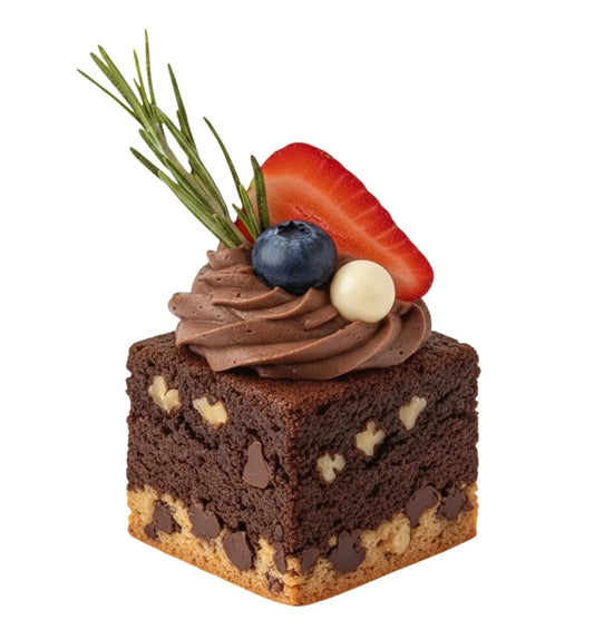 Caja de 20 trozos de brookie artesanal