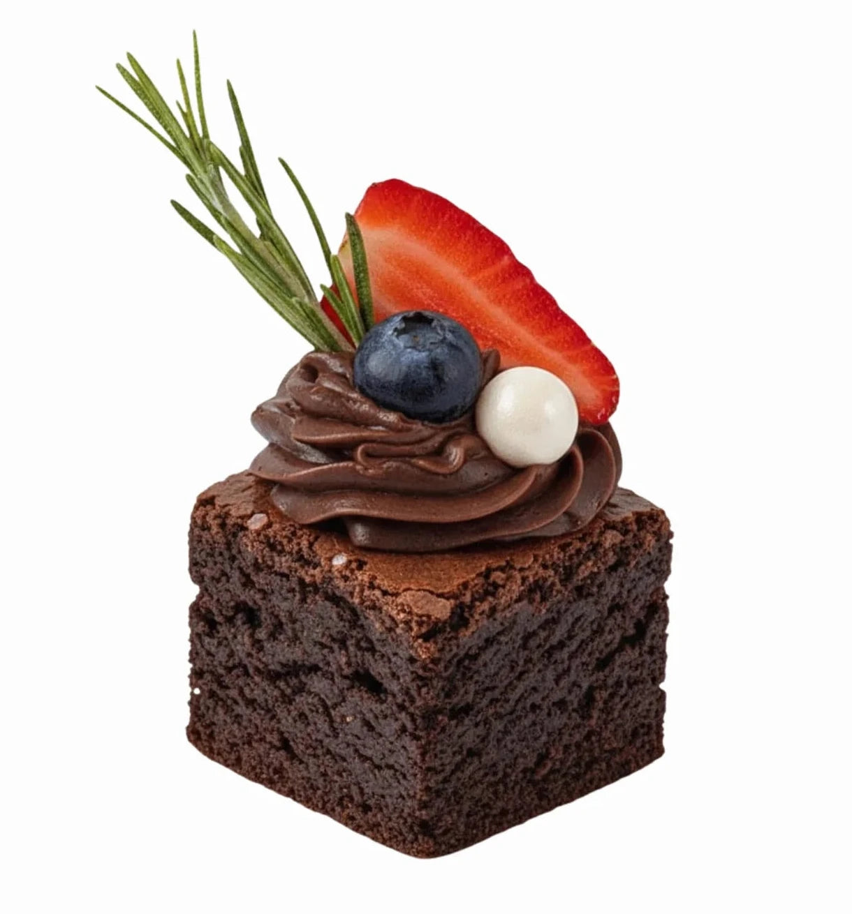 Brownie Artesanal de Chocolate – Caja de 20 unidades (35 g c/u)